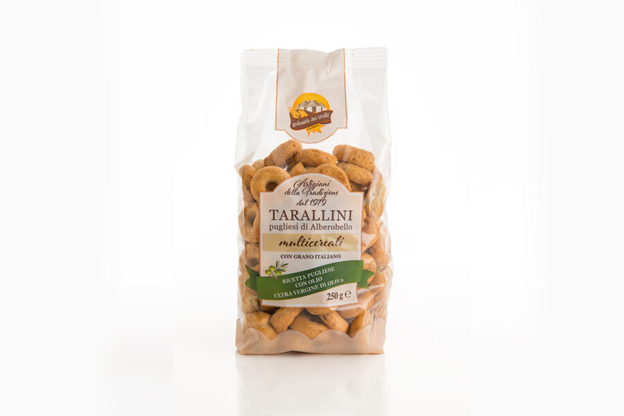 Golosità dei Trulli Tarallini Multicereali 250 Gr