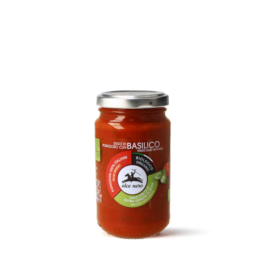 Alce Nero Sugo di Pomodoro con Basilico Biologico 200 Gr