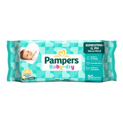 Pampers Baby Dry Salviettine X 50