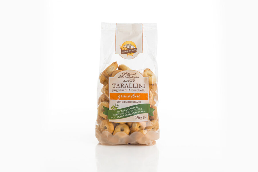 Golosità dei Trulli Tarallini Grano Duro 250 Gr
