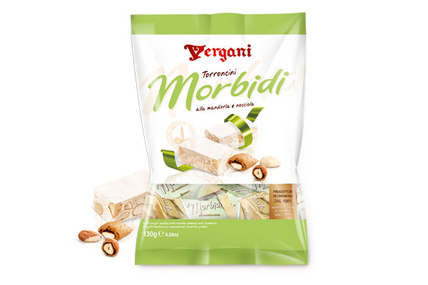 Vergani Torroncini Morbidi alle Mandorle 130 Gr