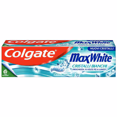 Colgate Dentifricio Max White Cristalli Bianchi 75 Ml
