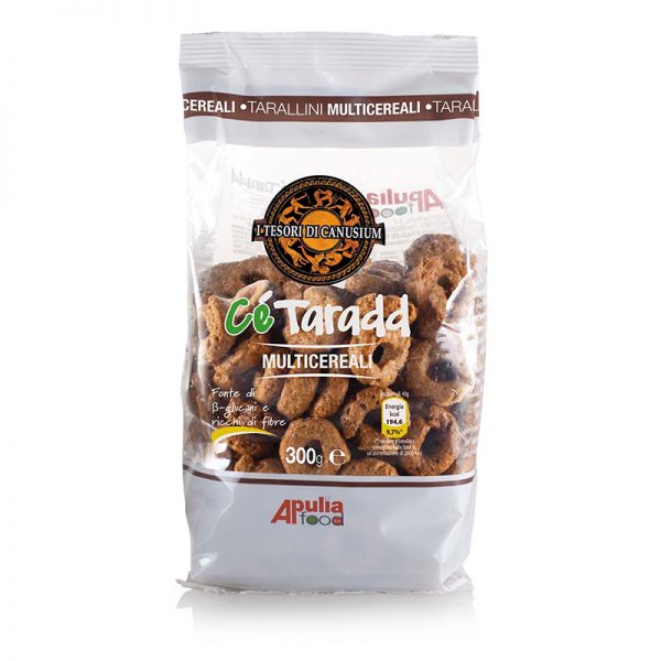 I Tesori di Canusium Tarallini Multicerali 300 Gr