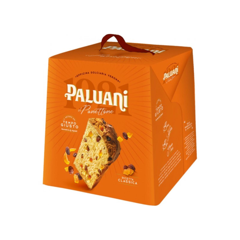 Paluani Il Panettone Classico Con Uvetta e Canditi 700 Gr