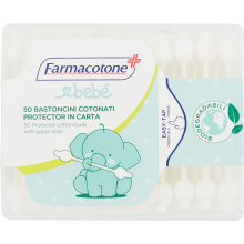 Farmacotone Bastoncini Cotonati Bebè 50 Pezzi