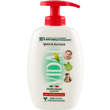 Vidal Sapone Liquido Igiene & Sicurezza Antibatterico 300 Ml