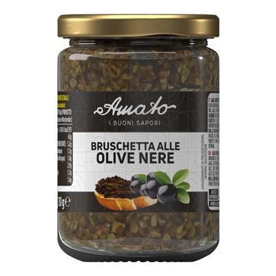 Amato I Buoni Sapori Patè Bruschetta Alle Olive Nere 156 ml