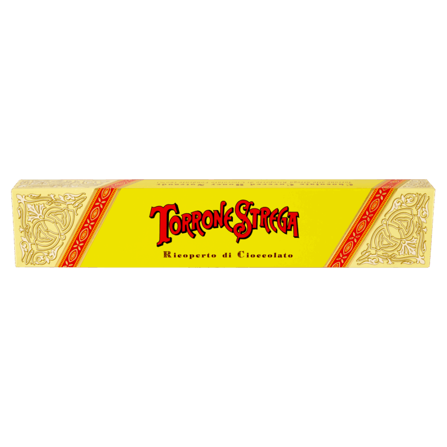 Strega Alberti Torrone Ricoperto al Cioccolato 150 Gr