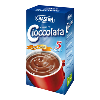 Crastan Cioccolata densa 25 gr. x 5