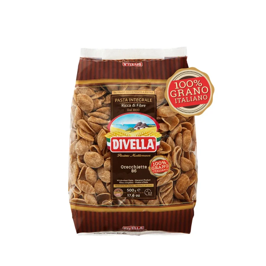 Divella Pasta Integrale Orecchiette 500 Gr