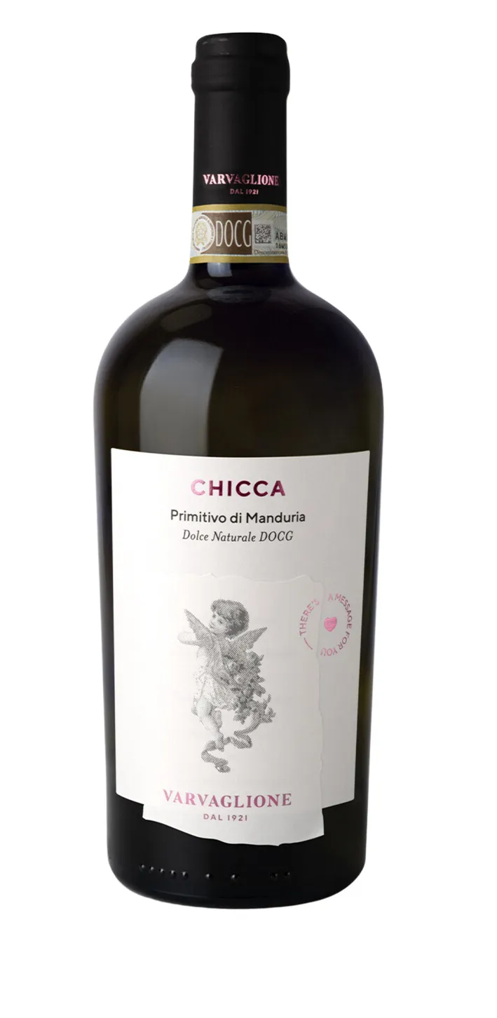 Varvaglione Chicca Primitivo di Manduria Dolce Naturale DOCG 750 Ml