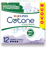 Lines Cotone Giorno Con Ali 12 Pezzi