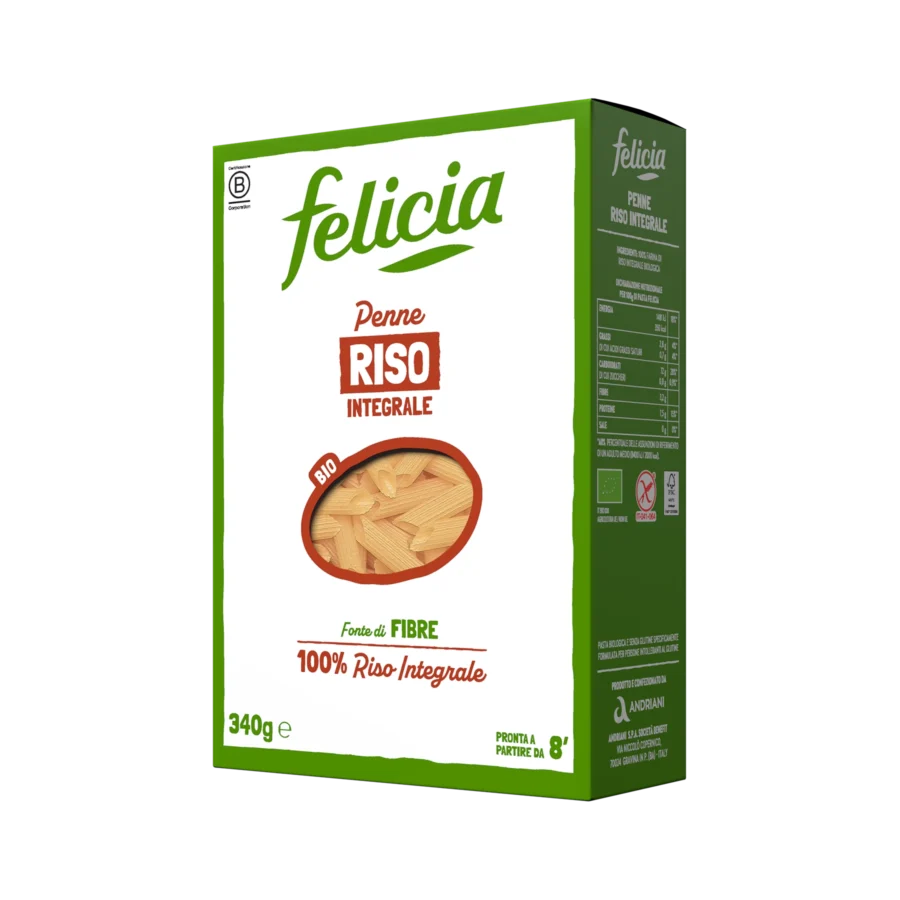 Felicia Penne Riso Integrale 340 Gr