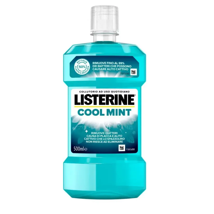 Listerine Collutorio Cool Mint 500 Ml