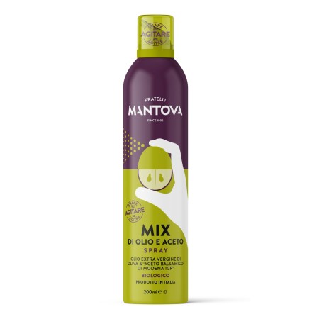 Fratelli Mantova Mix di Olio e Aceto Condimento Spray 200 Ml